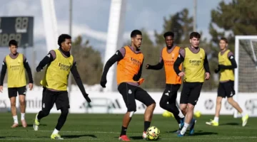 لقطة حصرية رياضية تدريب ريال مدريد في أنبار سارة